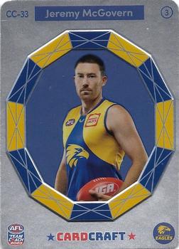 2023 AFL TeamCoach - Card Craft 3 #CC33 Jeremy McGovern Front